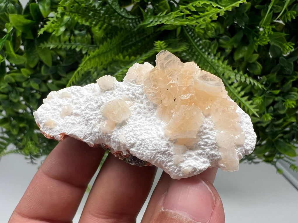Rare Heulandite Apophyllite Cluster: Gold Minerals from Puna, India