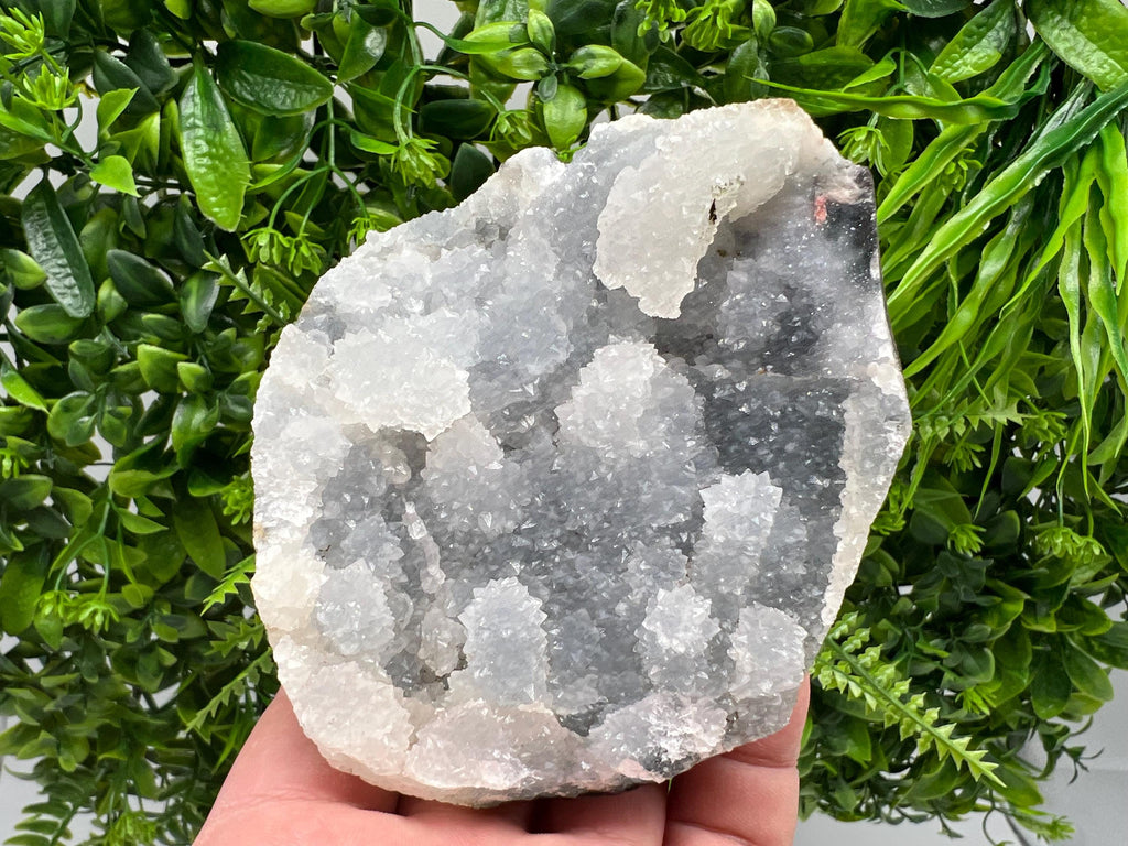 Natural Chalcedony Specimen: India Crystal Mineral, Home Decor