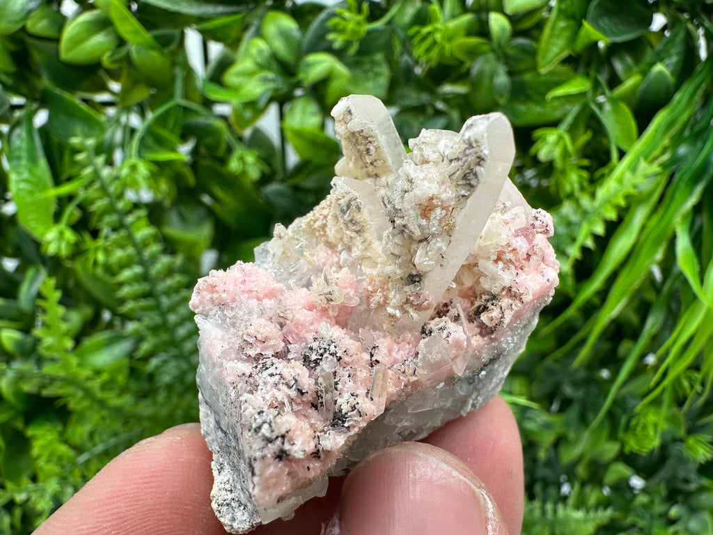 Pink Rhodochrosite Crystal: Starnica Mine, Bulgaria, Home Decor