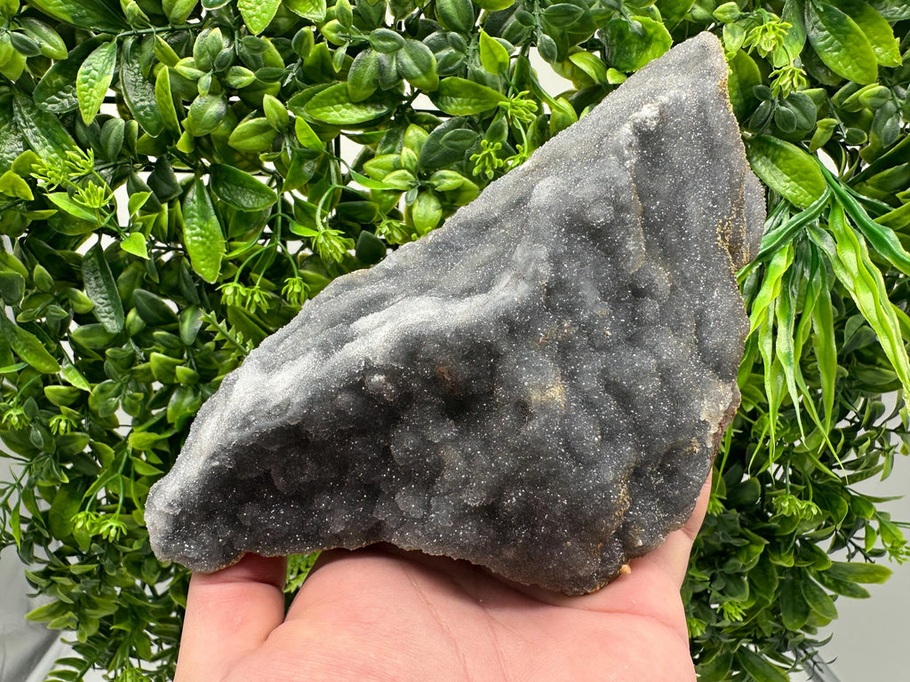 Chalcedony Quartz with Chlorite Cluster, Madan Bulgaria