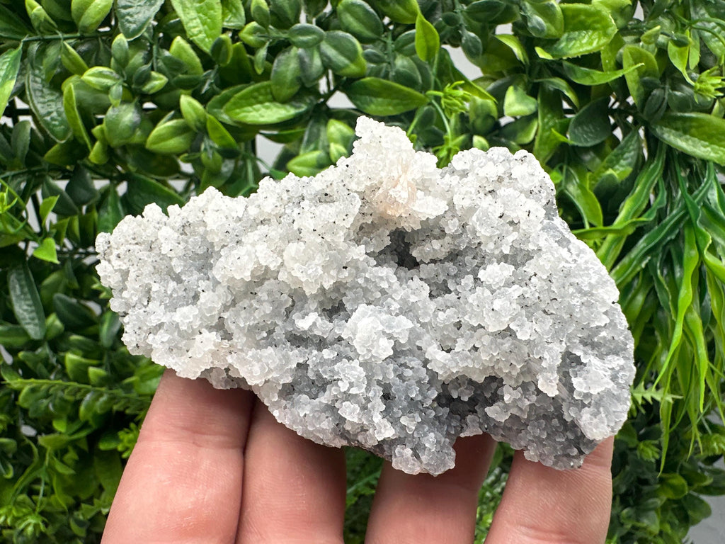 Natural Chalcedony Specimen: India Crystal Mineral, Home Decor