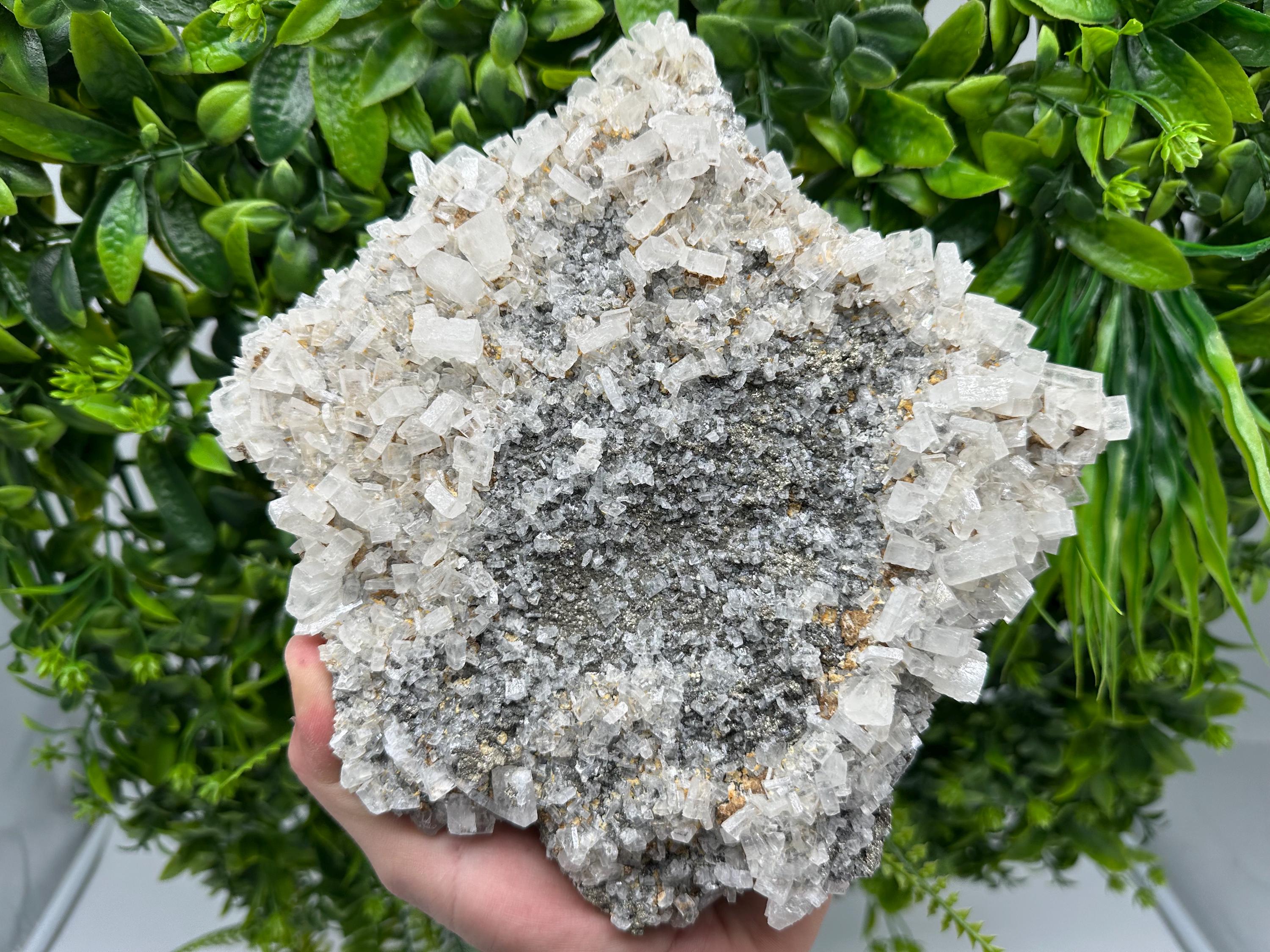 Large Barite Marcasite Chalcedony Cluster - Androvo Mine, Bulgaria
