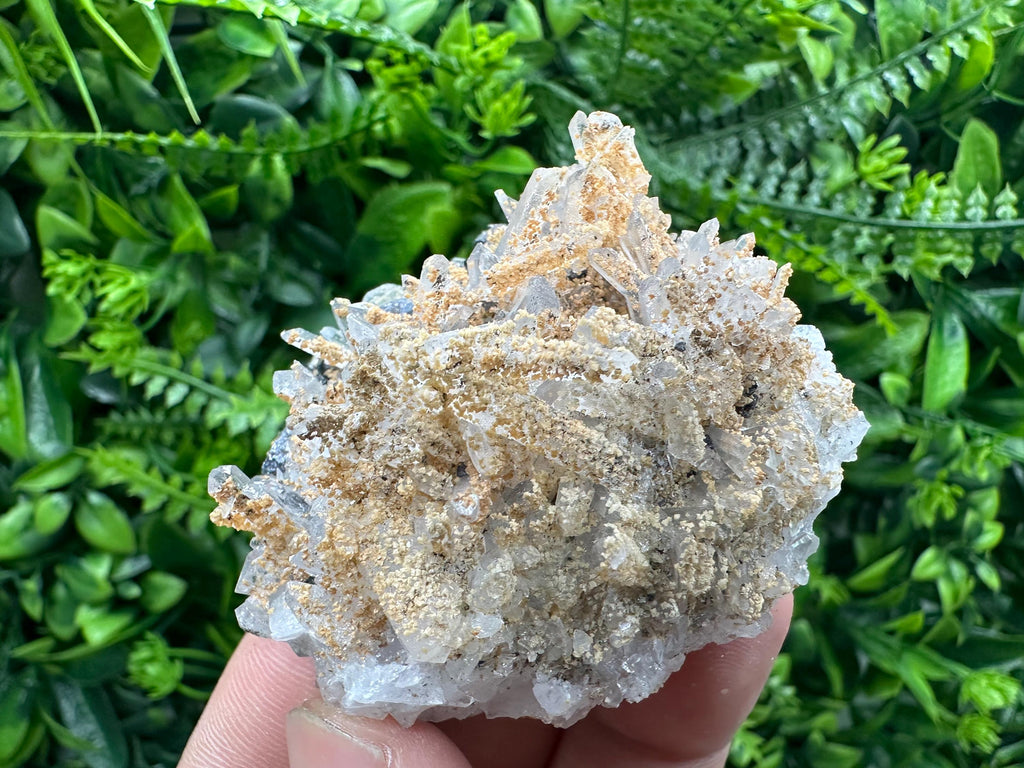 Quartz, Dolomite, Sphalerite & Galena Specimen from Bulgaria