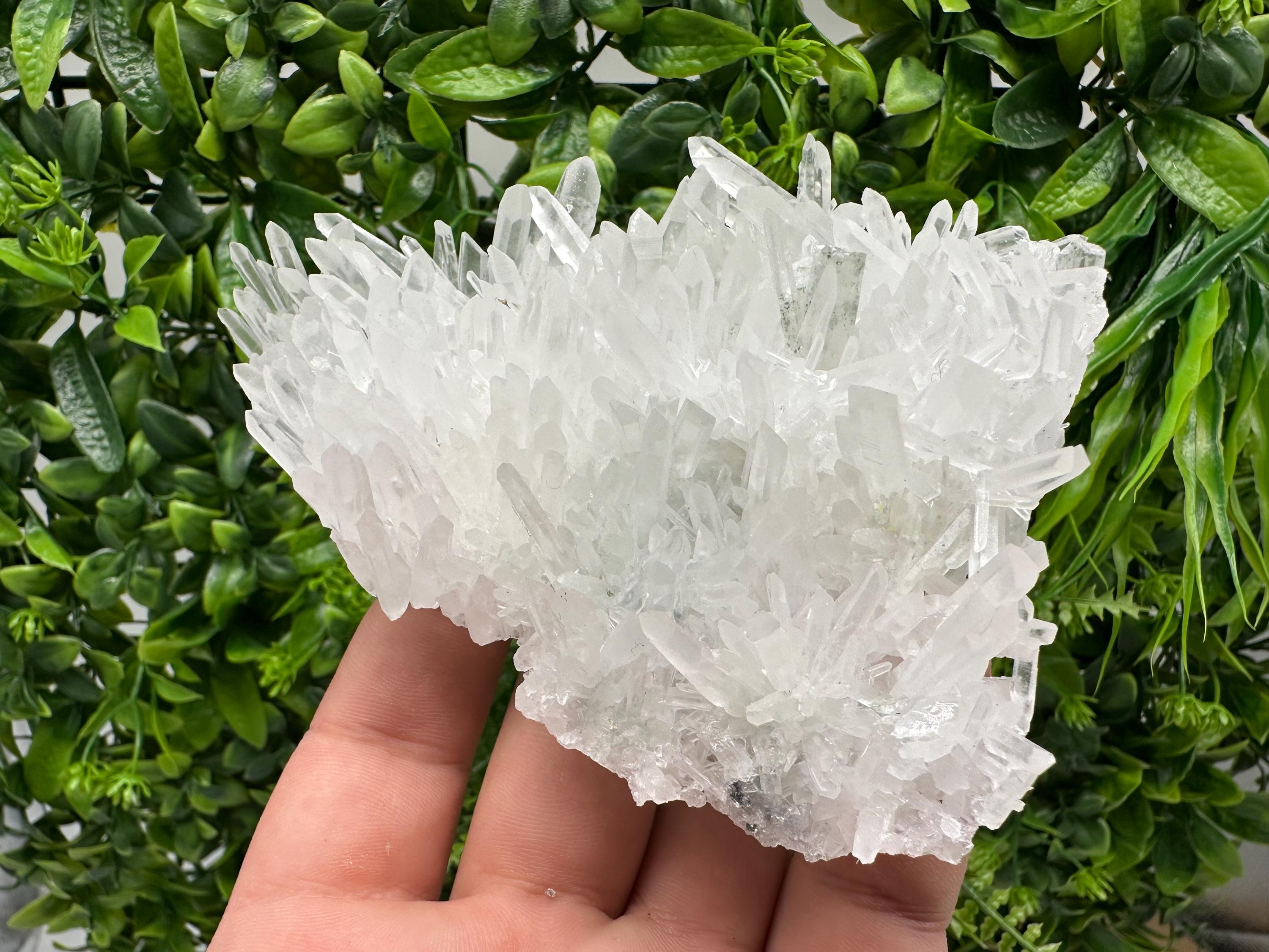Stunning Transparent Quartz,from Borieva mine,natural collection mineral specimen rare crystal,home decor crystal,quartz cluster,Quartz,gift