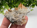 Bulgarian Quartz Mineral Specimen: Iron Oxide Limonite Inclusion