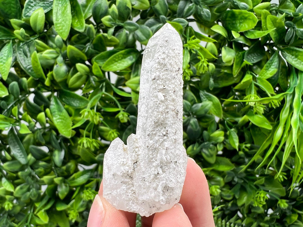 Transparent Quartz with Pyrite, Krushev Dol Mine, Bulgaria