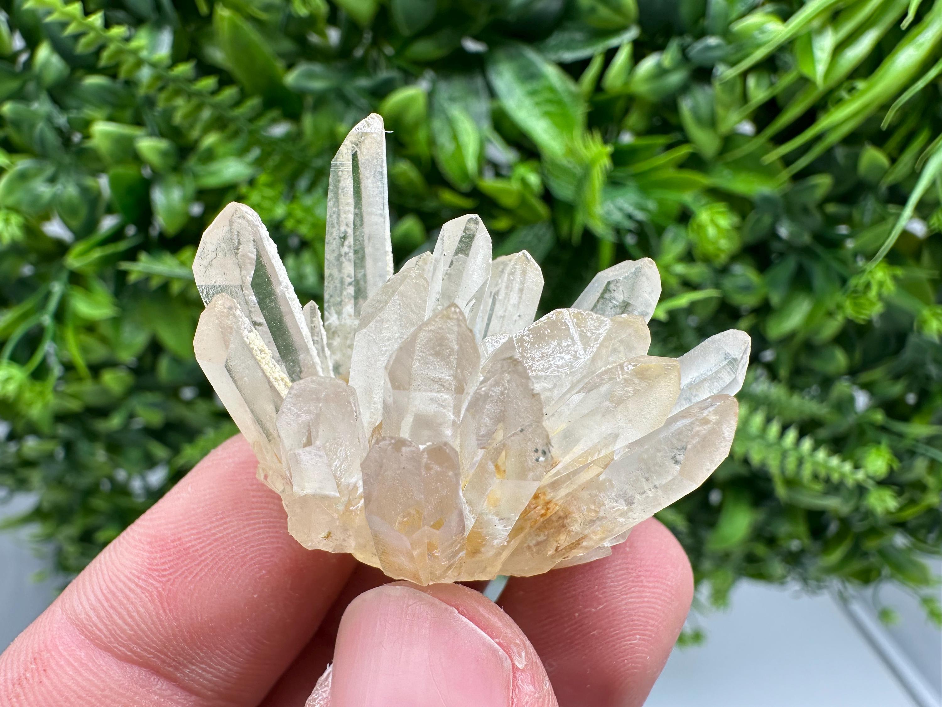 Transparent Quartz Crystal Cluster, 9th September mine,Mine, Bulgaria,natural,collection mineral specimen