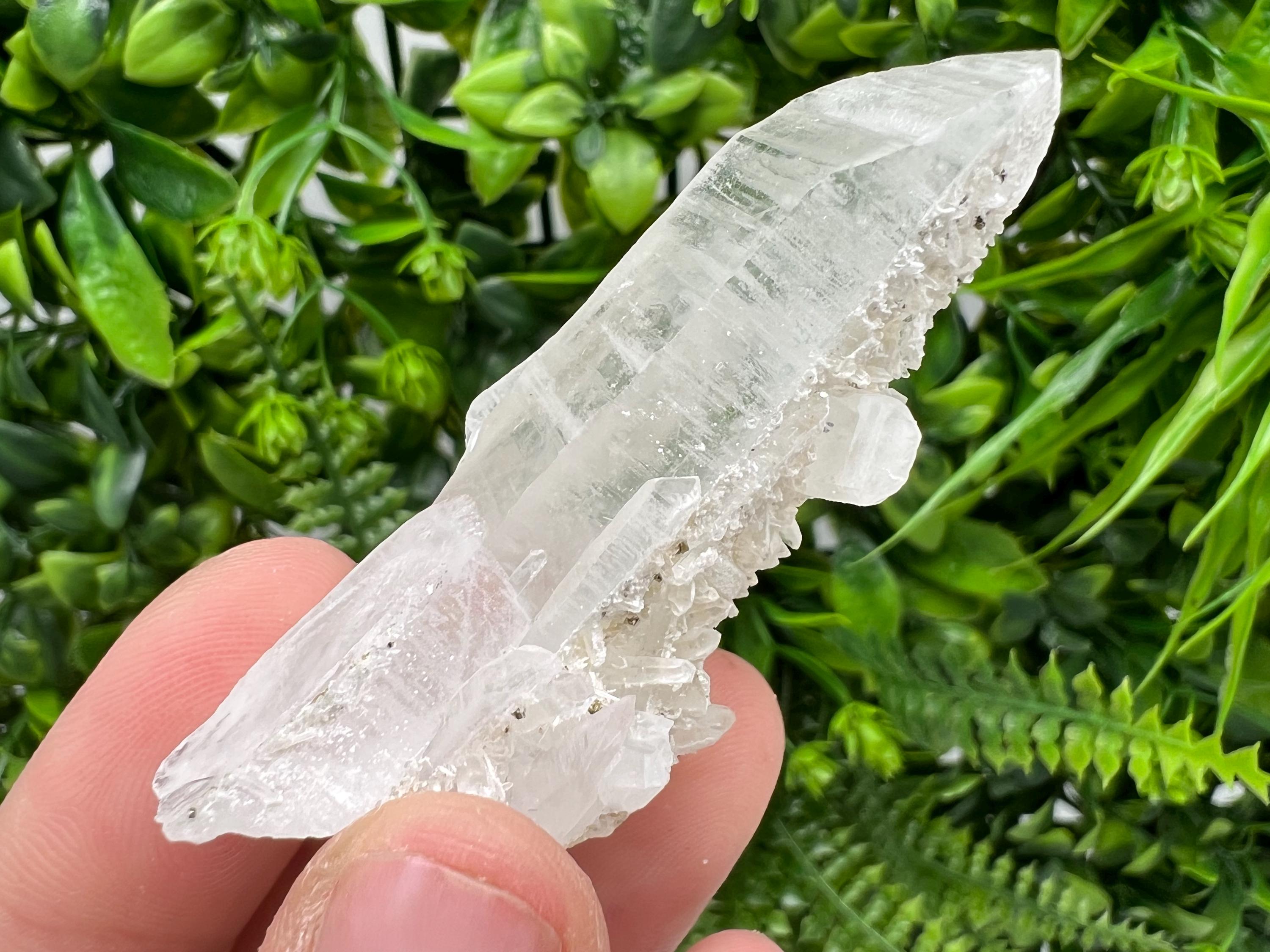Transparent Quartz on Chlorite Matrix, Borieva Mine, Bulgaria