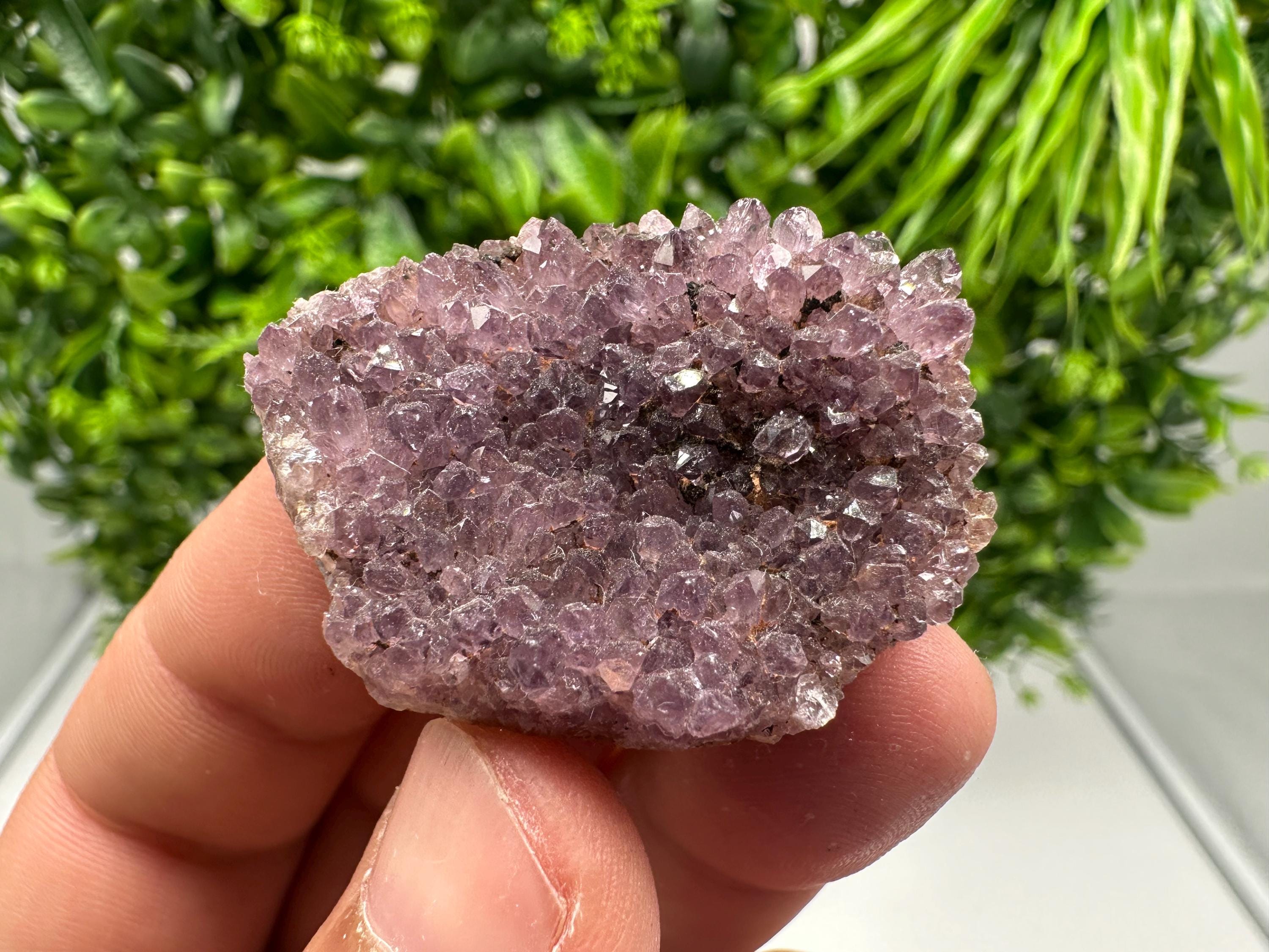 Alacam Amethyst Specimen: Natural Quartz Cluster, Turkish Mineral Decor