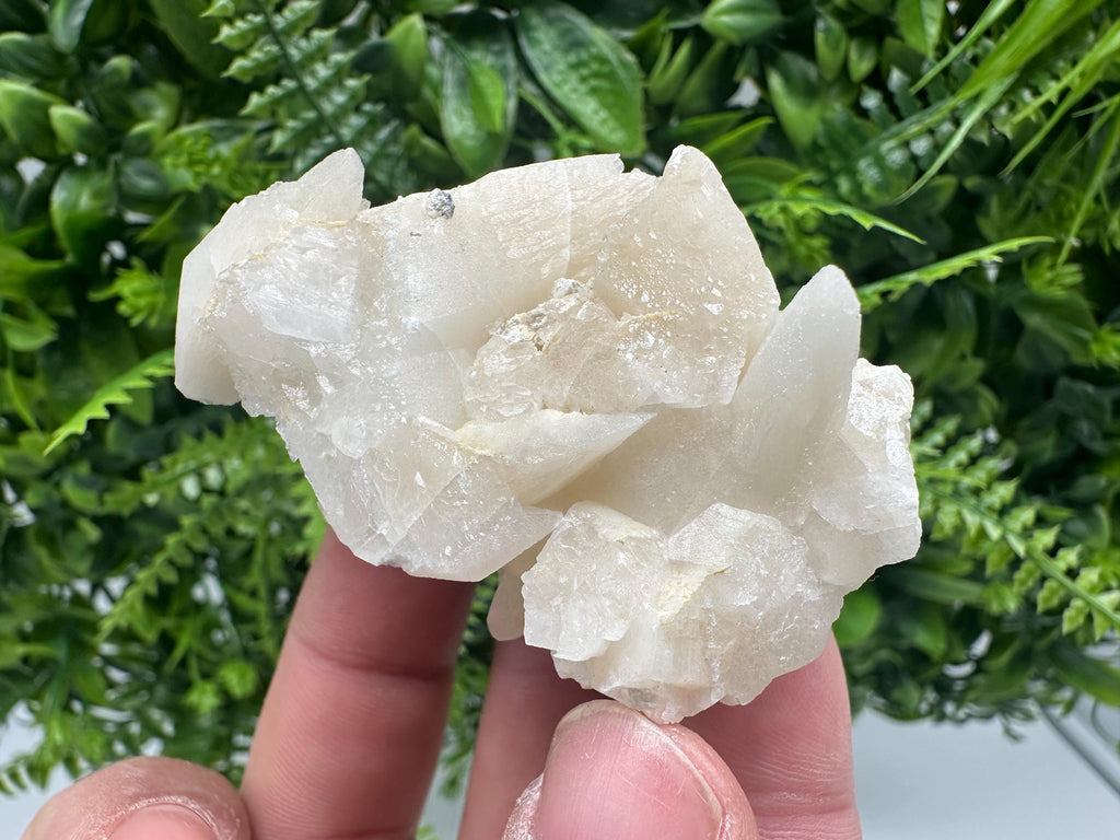 Calcite on Aragonite: Djurcovo Mine, Bulgaria Crystal