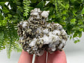 Stunning Pyrite on Quartz,Calcite from Borieva mine,Madan,Bulgaria,natural,collectible mineral specimen,home decor stone,collection crystal