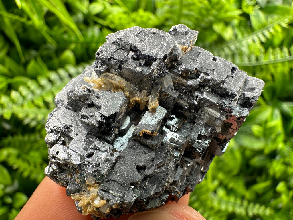 Natural Shiny Galena Cluster, Mineral Specimen, Bulgaria