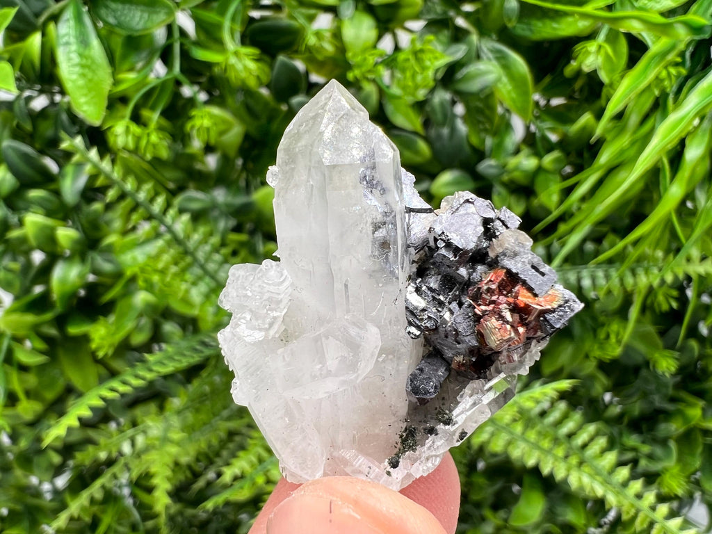 Stunning Quartz whit Galena,Pyrite,from Borieva mine,Bulgaria,natural,collectible mineral specimen,home decor stone,collection minerals,gift
