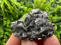 Rare Black Sphalerite Cluster, Shiny Home Decor Stone