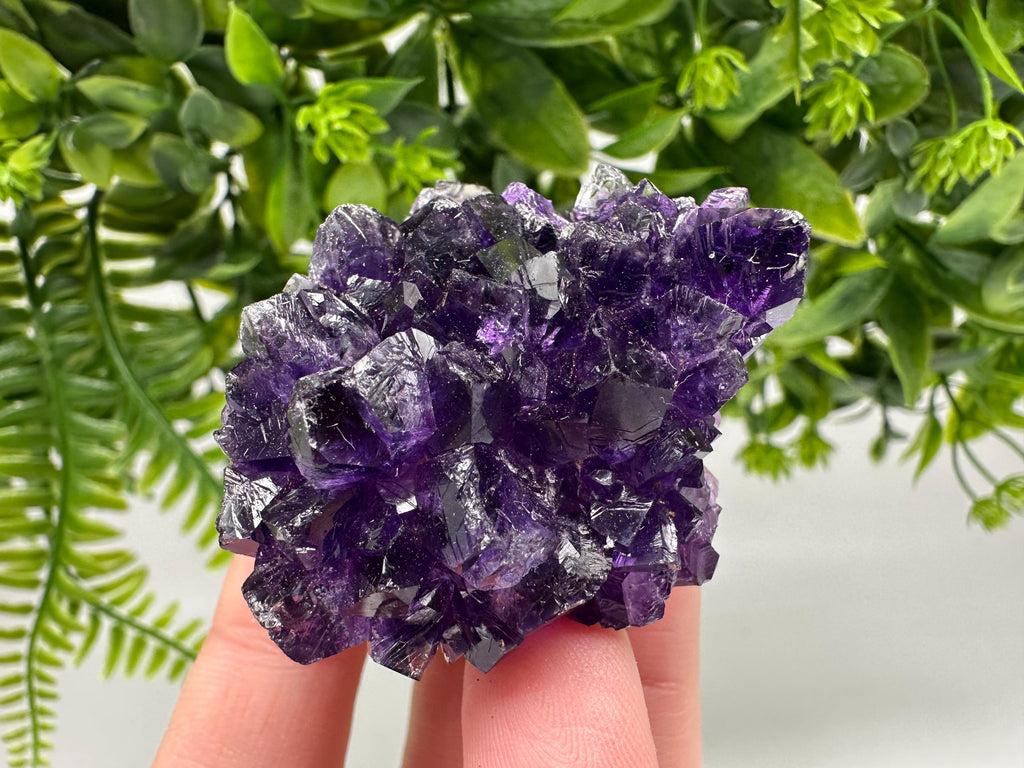 Uruguay Amethyst Crystal: Purple Quartz Home Decor, Energy Stone