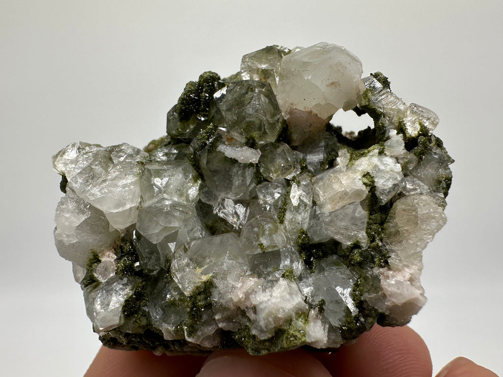 Rainbow Epidote with Quartz, Hakkari Turkey Mineral Specimen