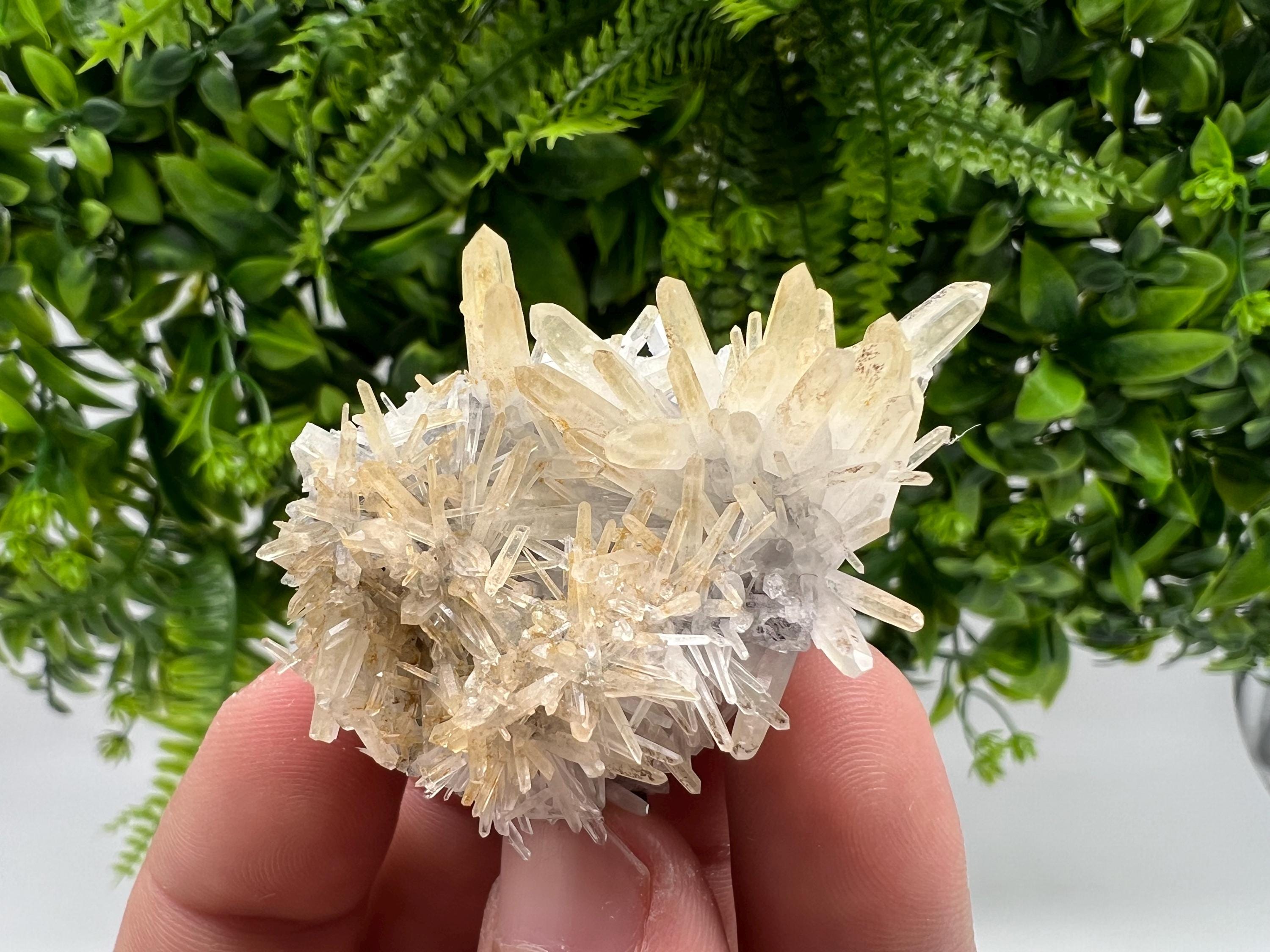 Stunning Quartz from 9 th September mine,Bulgaria,Quartz iron oxide limonite quartz,yellow Quartz,natural collection mineral specimen,home