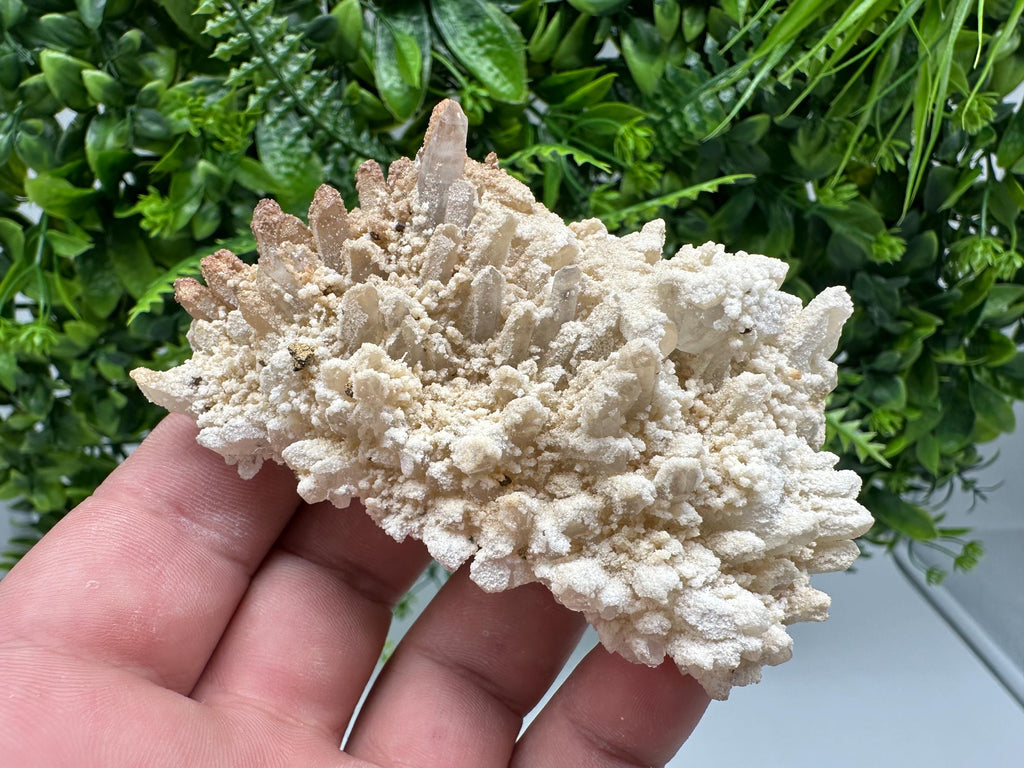 Quartz Calcite Chalcopyrite Specimen: Krushev Dol Mine, Bulgaria