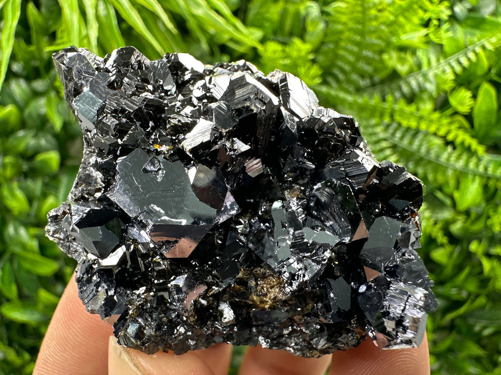 Shiny Galena with Black Sphalerite: Natural Mineral Decor (6/5/4cm)