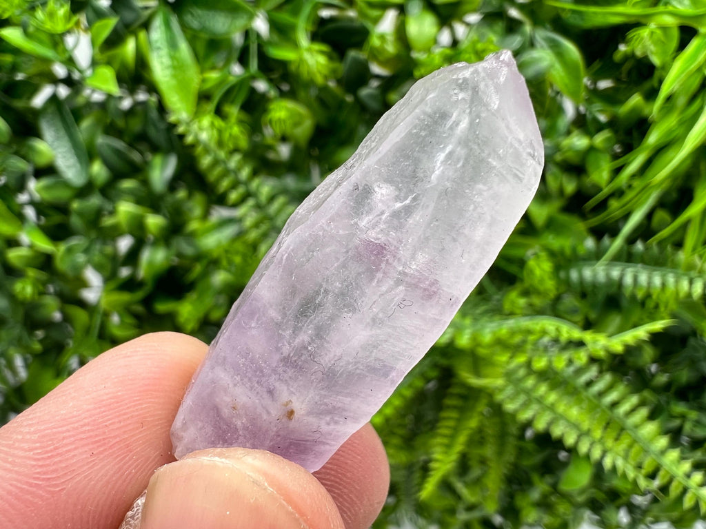 Amethyst Phantom Quartz Crystal with Chalcedony & Chlorite Inclusions