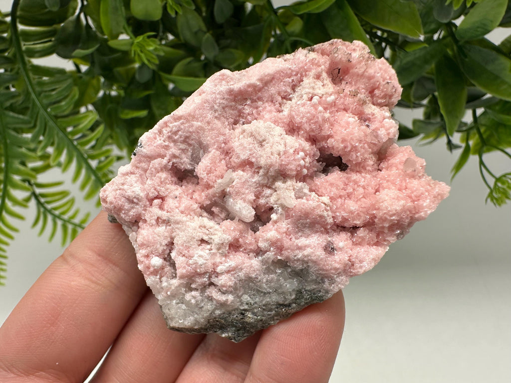 Pink Rhodochrosite Crystal: Starnica Mine, Bulgaria, Home Decor