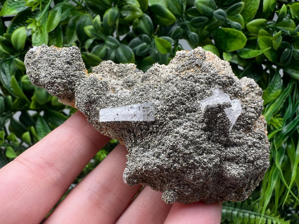 Barite Marcasite Cluster on Chalcedony, Androvo Mine, Bulgaria