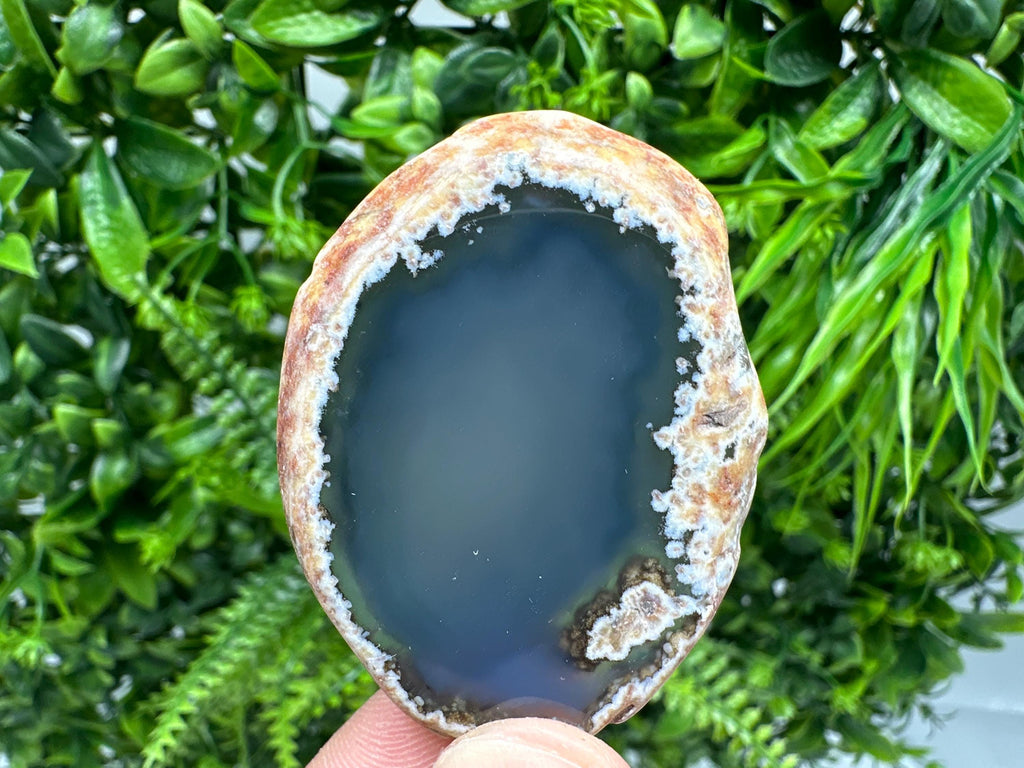 Agate Slice: Spiritual Healing Crystal Coaster Ornament