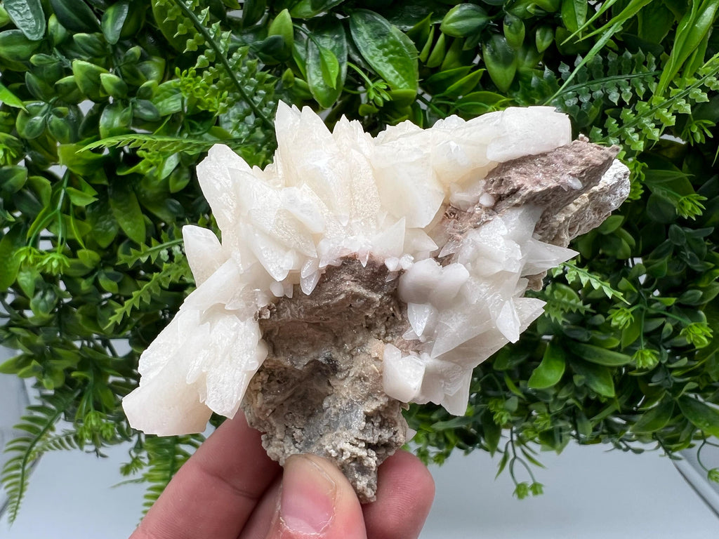 Calcite on Aragonite: Djurcovo Mine, Bulgaria Healing Crystal