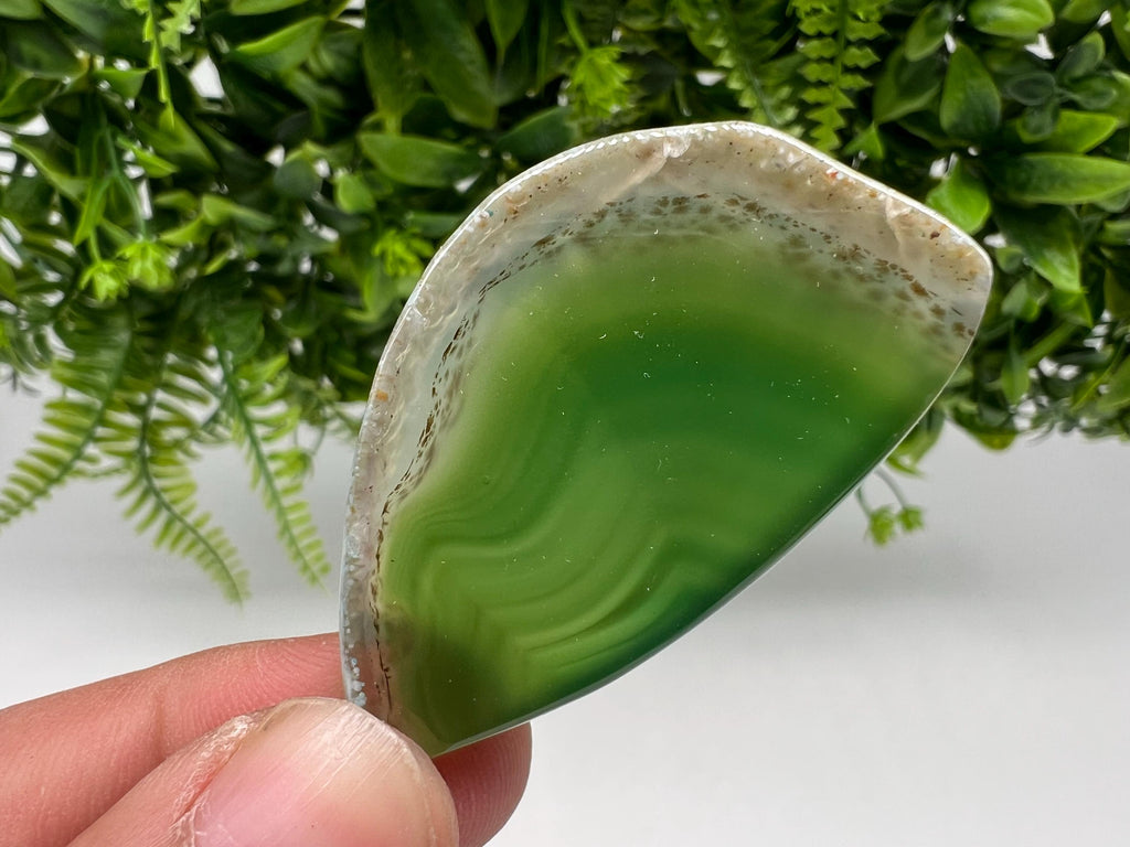 Agate Slice: Spiritual Healing Crystal Coaster Ornament
