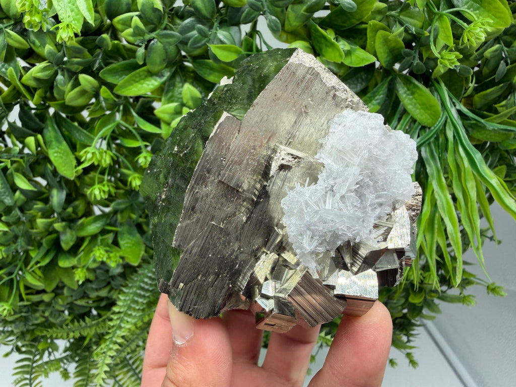 Pyrite Sphalerite Quartz  Mineral Specimen, Krushev dol Mine