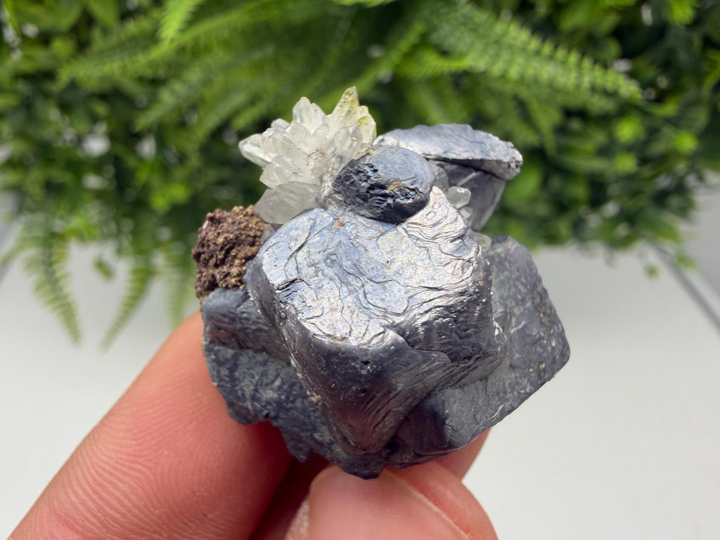 Galena whit Quartz whit Epidote,from Djurcovo mine,Laki,Bulgaria,Galena cluster,Galena mineral specimen,Home decor stone,crystal decor