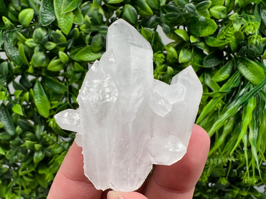 Transparent Quartz Cluster, Bulgarian Mineral Specimen, Home Decor Stone