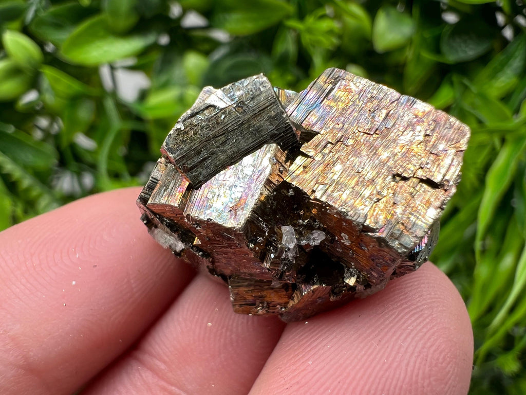 Wonderful Rainbow Pyrite whit Calcite,natural minerals souvenir Crystal,collection stone,rare minerals,home decor,Borieva Bulgaria