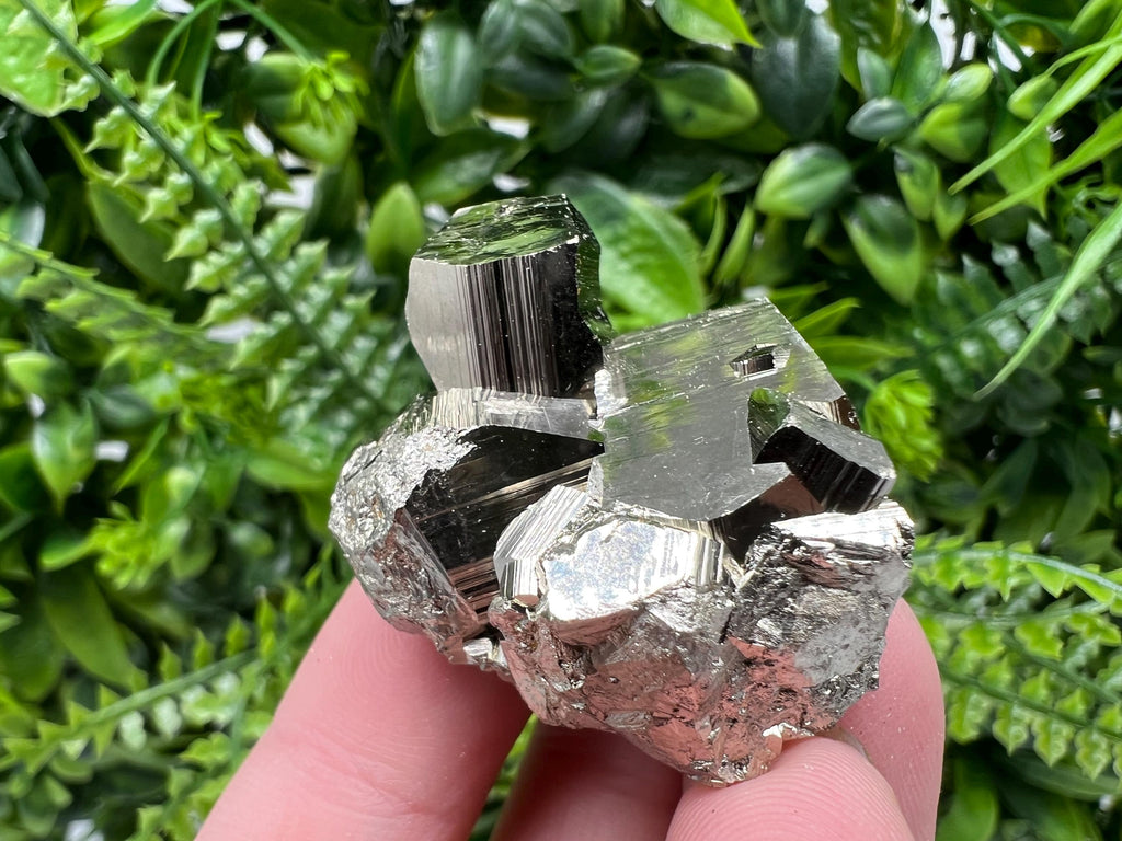 Rare Pyrite Crystal Cluster: Natural Minerals, Home Decor