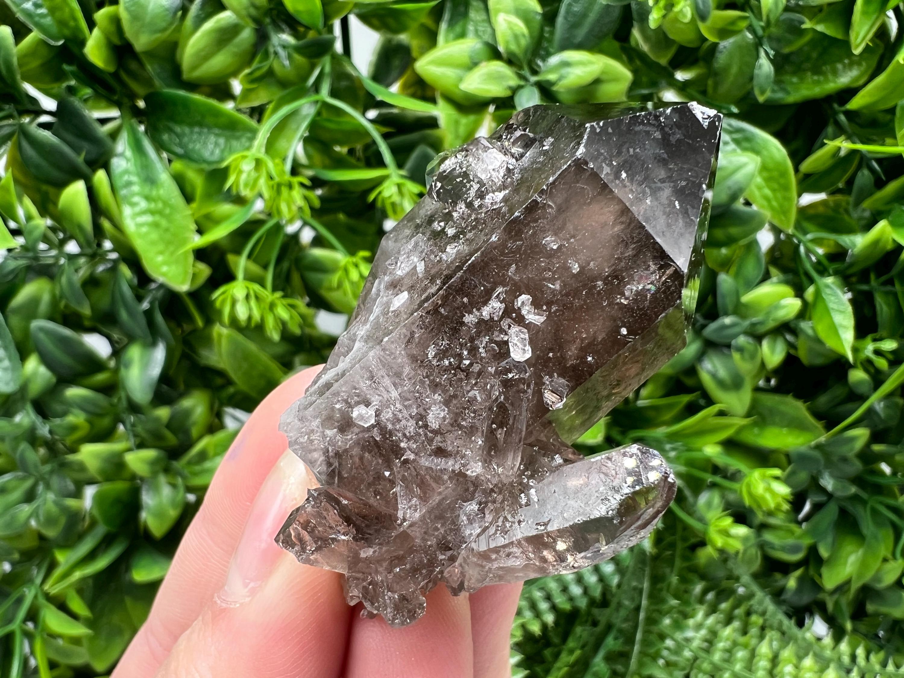Rare Smoky Quartz,mineral specimen,collection crystal,minerals,Smoky Quartz crystal,from BRAZIL,rare Smoky Quartz,home decor,wholesale,cls