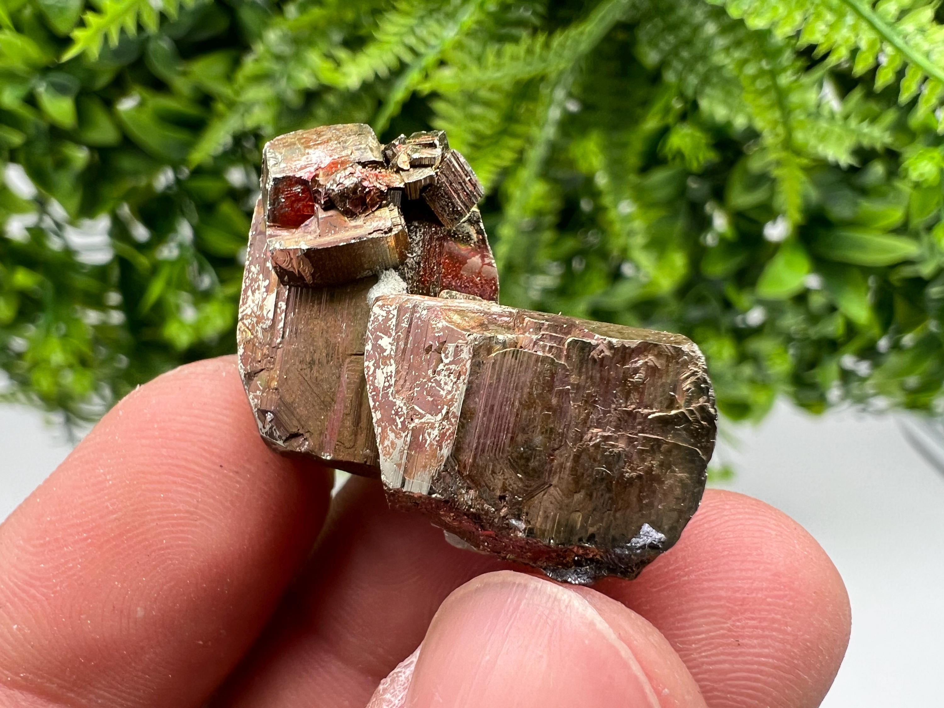 Rainbow Pyrite Hematite Cluster, Borieva Mine, Bulgaria
