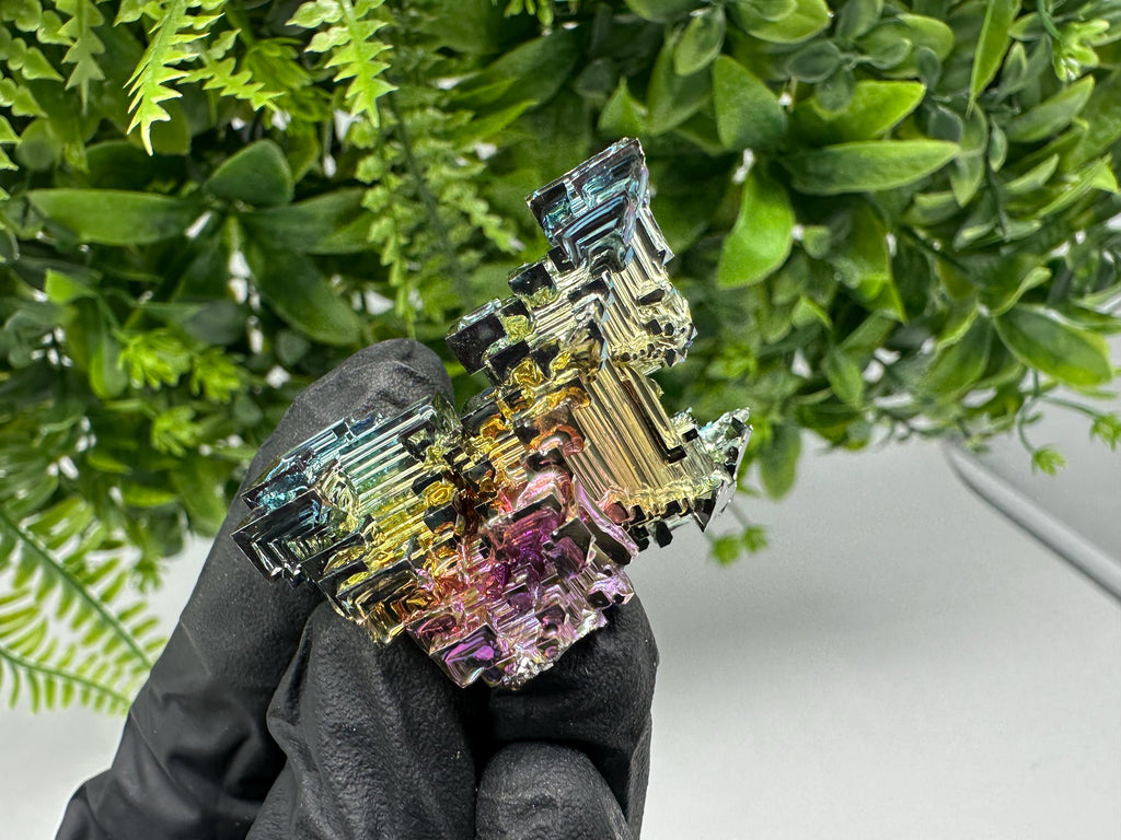 Rainbow Bismuth Crystal: Rare Gemstone Specimen,wholesale Bismuth