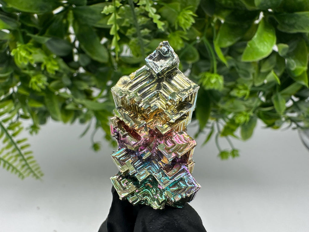 Rainbow Bismuth Crystal: Rare Gemstone Specimen,wholesale Bismuth