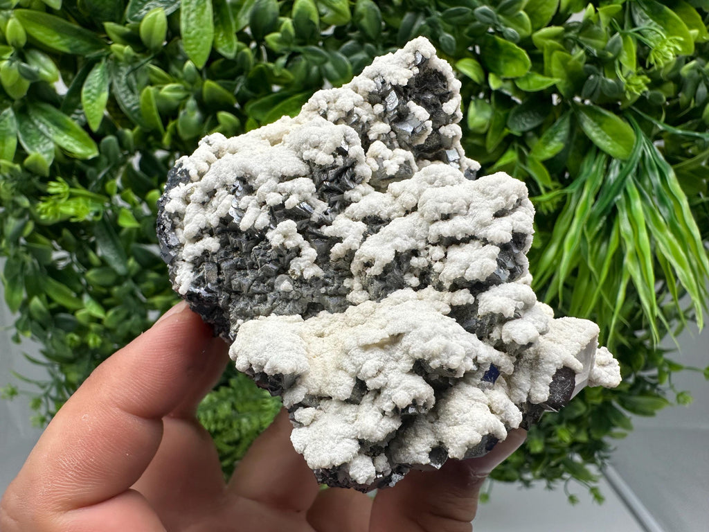 Stunning Galena whit Dolomite from Krushev dol mine,Madan,Bulgaria,natural,collection mineral specimen,Home decor stone,rare crystal,Gift