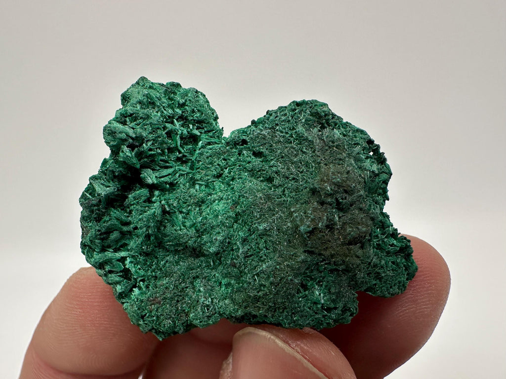 Green Polished Malachite Crystal from Congo (4.5/4cm)