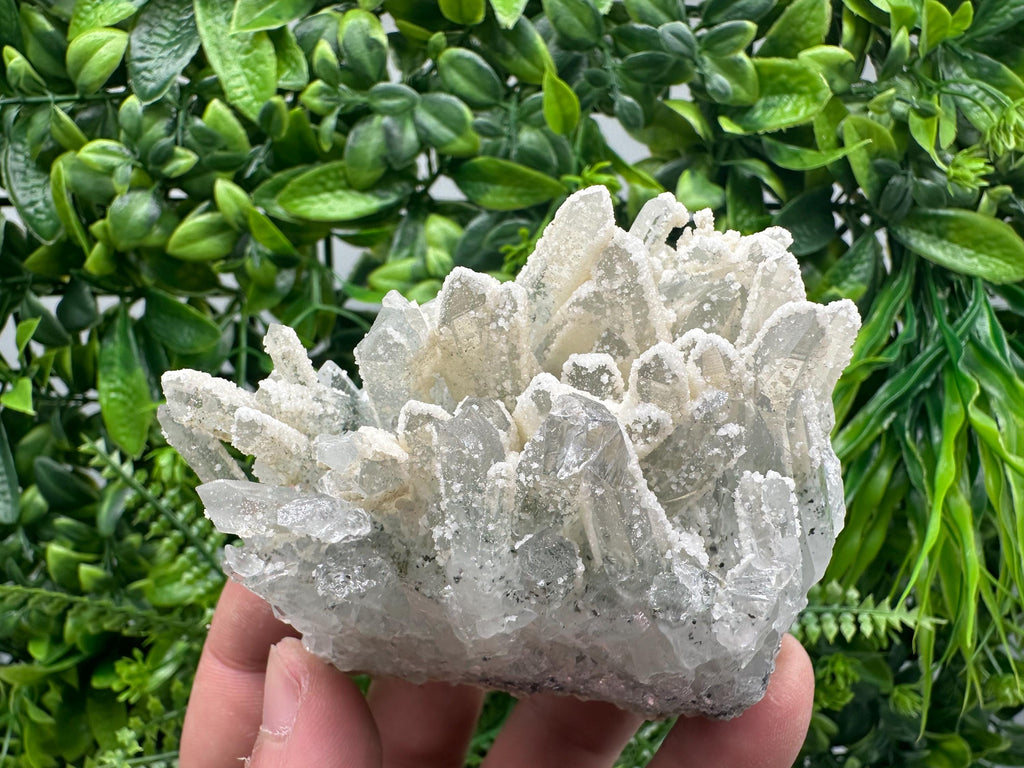 Quartz Calcite Cluster, Krushev Dol Mine Mineral Specimen