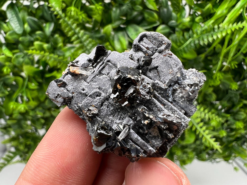 Skeletal Galena Sphalerite Mineral Specimen: Madan Bulgaria Collectible