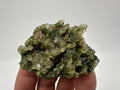 Rare Green Epidote with Quartz Crystals, Eastern Anatolian Mineral Specimen