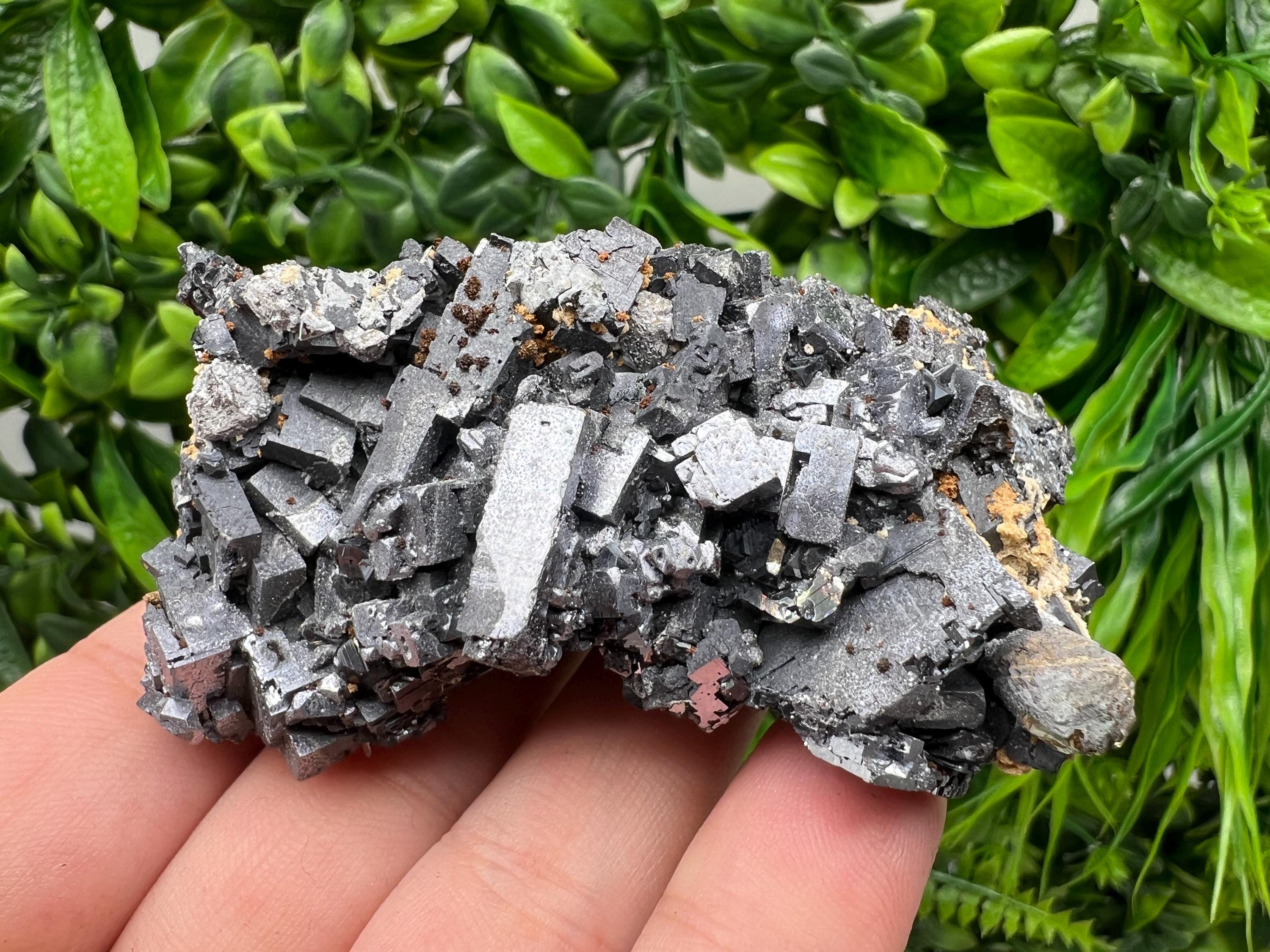 Skeletal Galena Mineral Specimen: Madan Bulgaria Collectible Stone