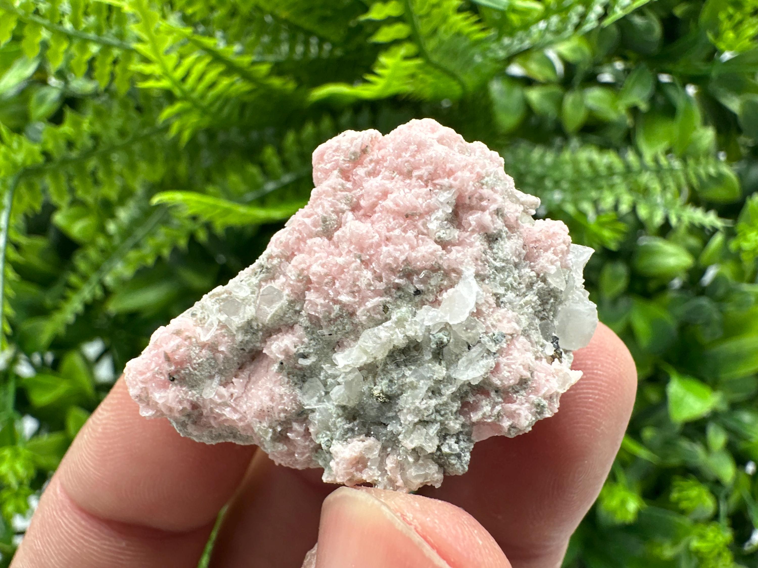 Pink Rhodochrosite Crystal: Starnica Mine, Bulgaria