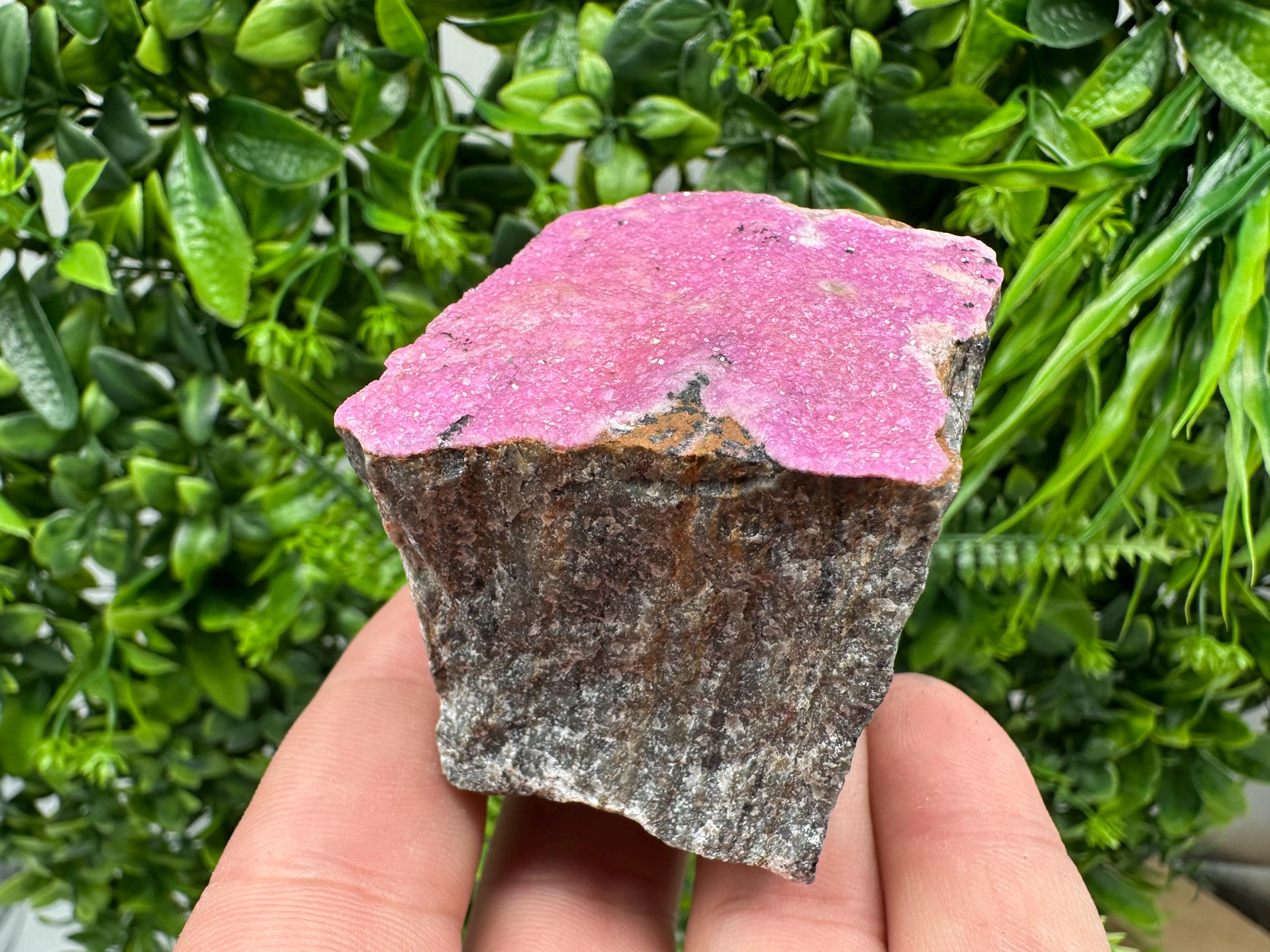 Cobalto Calcite Crystal, Pink Mineral Specimen, Republic of Congo
