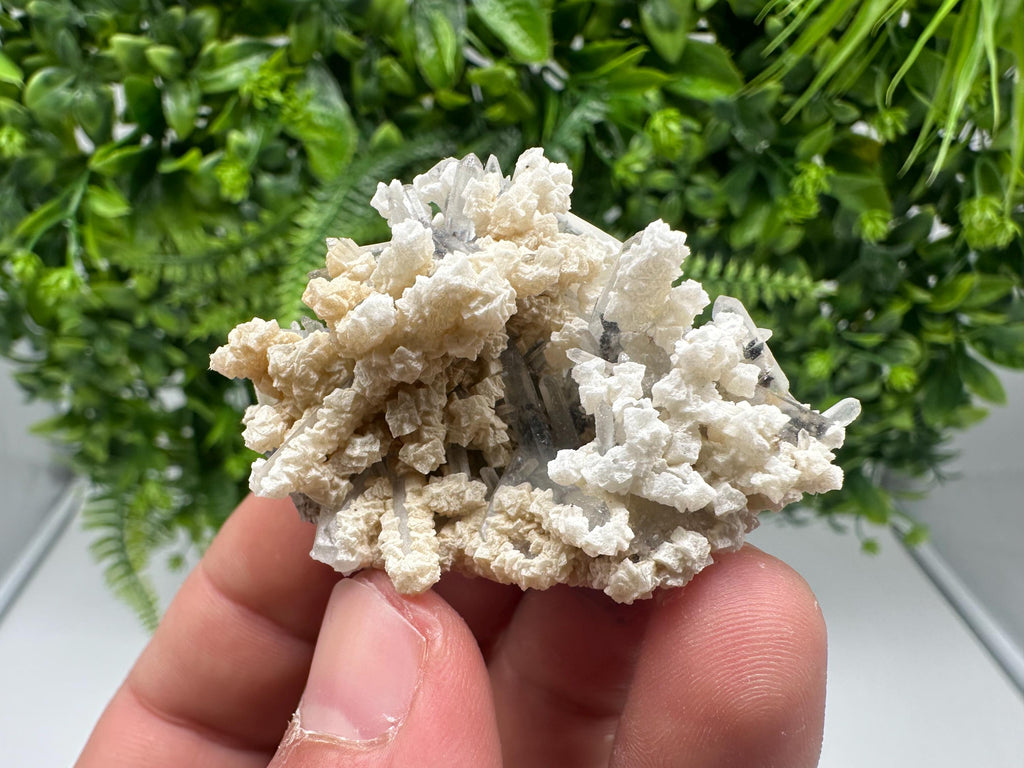 Quartz Calcite Chalcopyrite Specimen: Krushev Dol Mine, Bulgaria