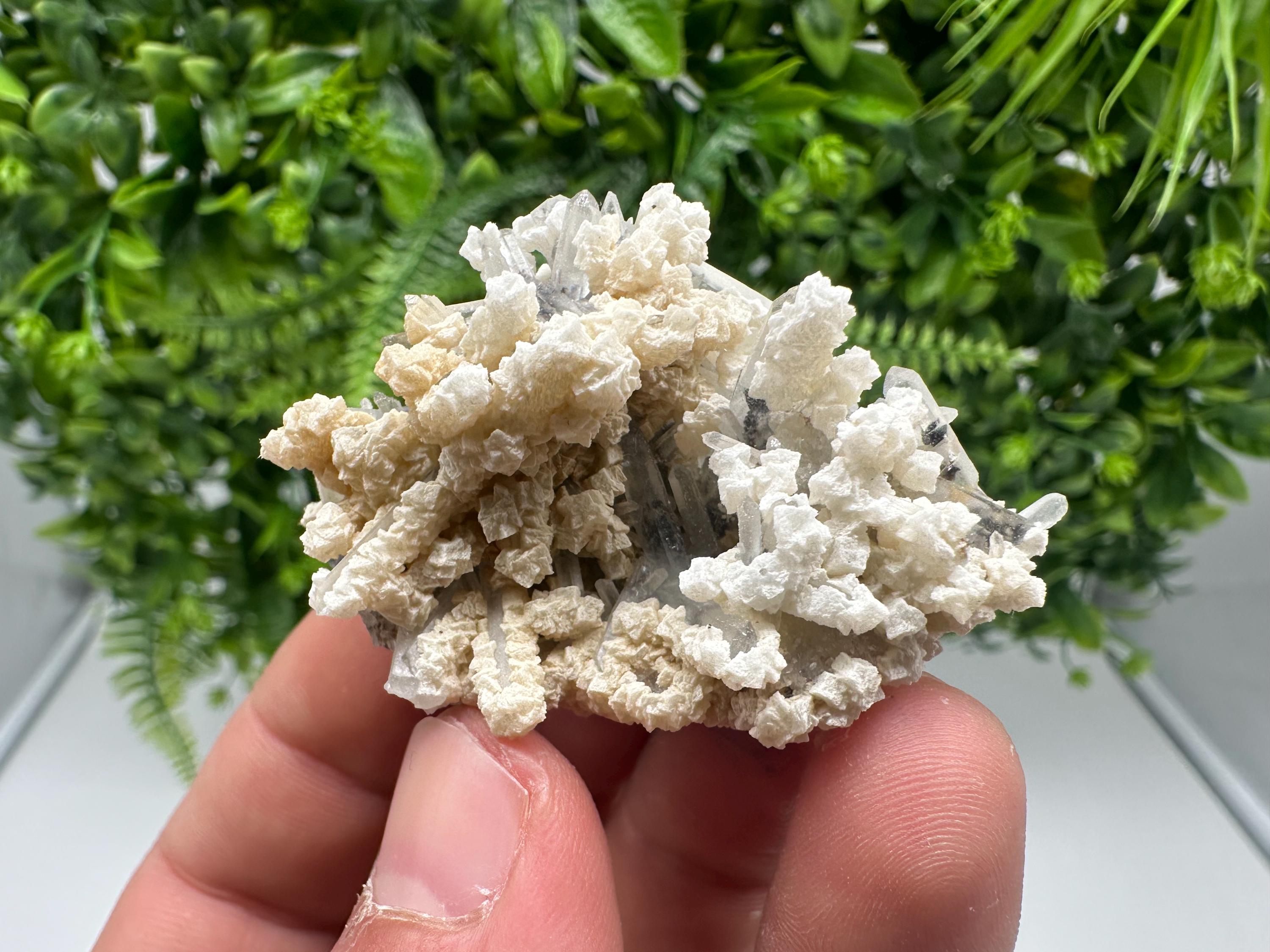 Quartz Calcite Chalcopyrite Specimen: Krushev Dol Mine, Bulgaria