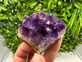 Natural Purple Amethyst Crystal Cluster from Uruguay