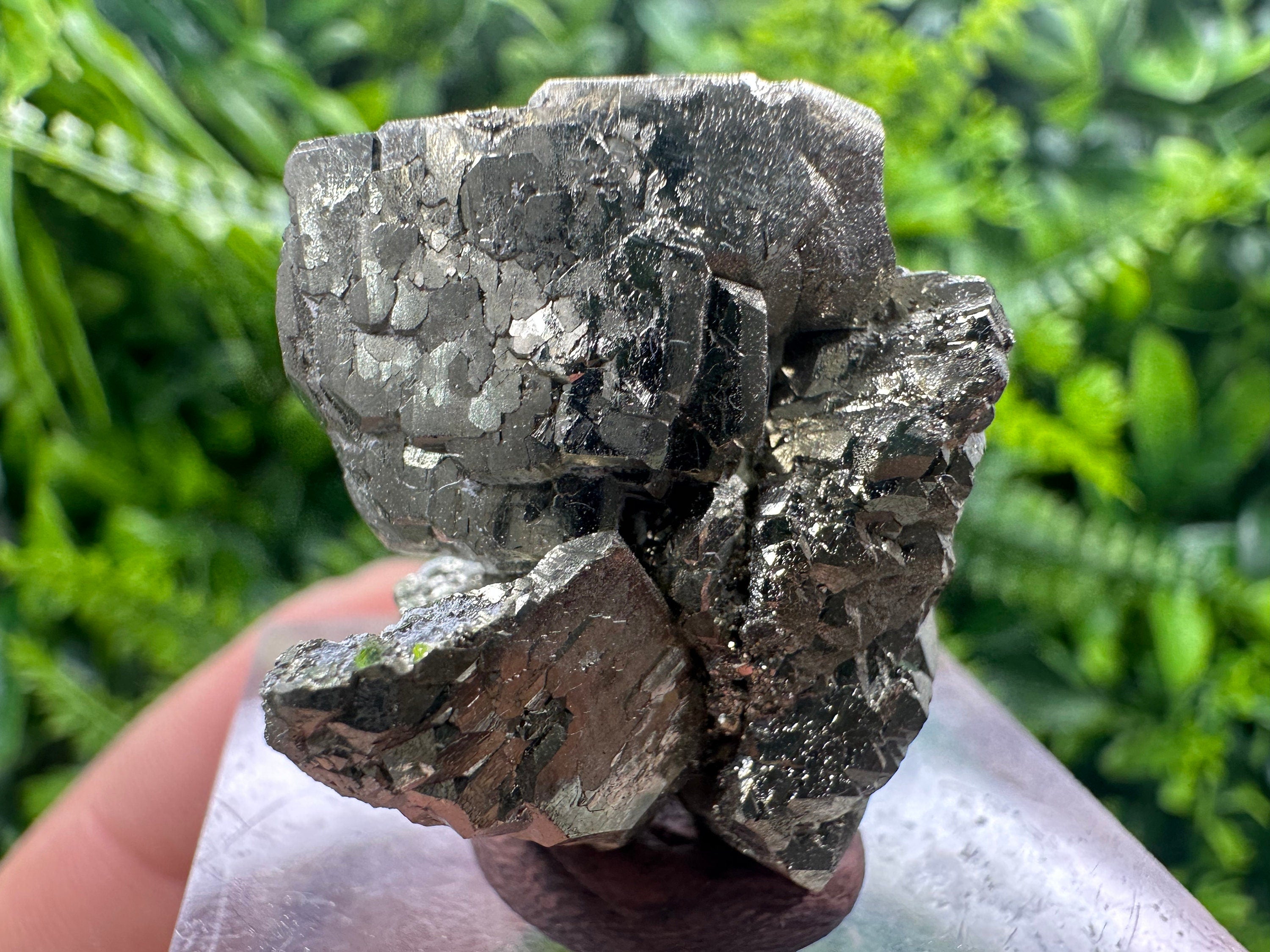 Rare Shiny Pyrite Crystal: Natural Fool's Gold Mineral Souvenir